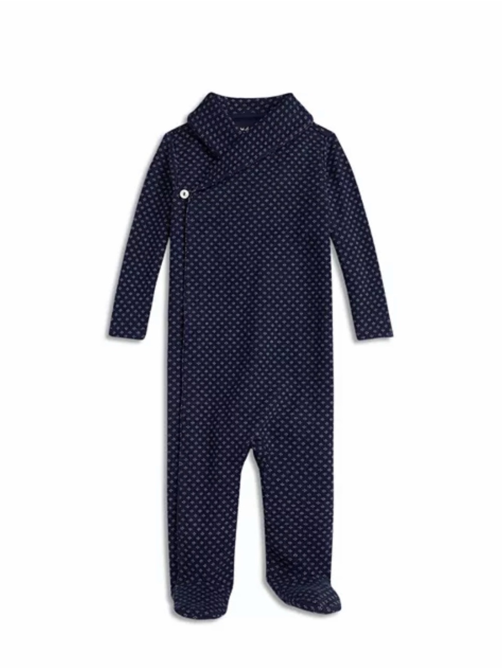 NWT! Ralph Lauren Navy Blue One-Piece - Newborn